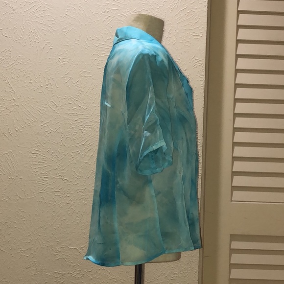 Blue Turquoise Maxi Dress HPx2🎉🎉 - Picture 10 of 15